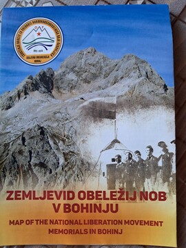 Zemljevid obeležij NOB v Bohinju