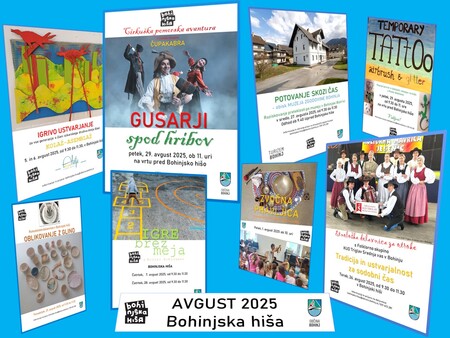 Tematske delavnice v Bohinjski hiši_ avgust 2025