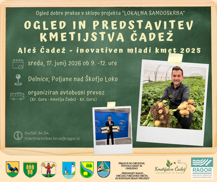 Ogled vrta Čadež 