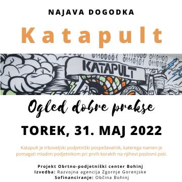 OPC Bohinj - brezplačen ogled dobre prakse - KATAPULT - 31.5.2022