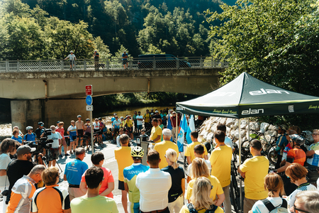 Otvoritev kolesarske poti Bled-Bohinj, arhiv BSC Kranj, foto/video: Karata Film